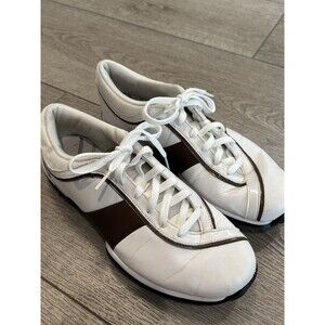 Nike Golf Shoes Womens 7 Performance Ace Golf Athletic White Leather 335940-141